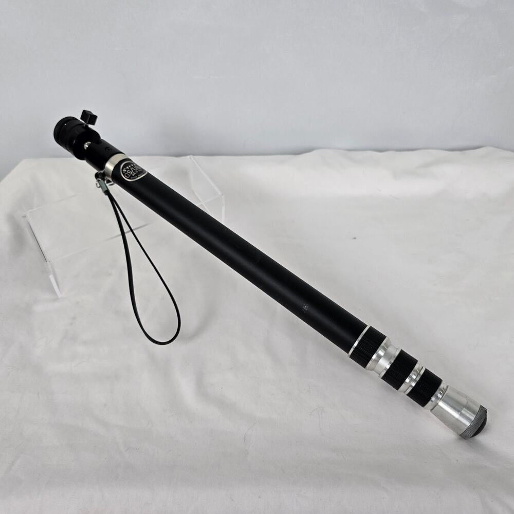 Stitz 4 Monopod QS/UBH Black Silver Adjustable Up to 62" Telescoping